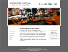 Tablet Screenshot of ny-trafficlawyer.com